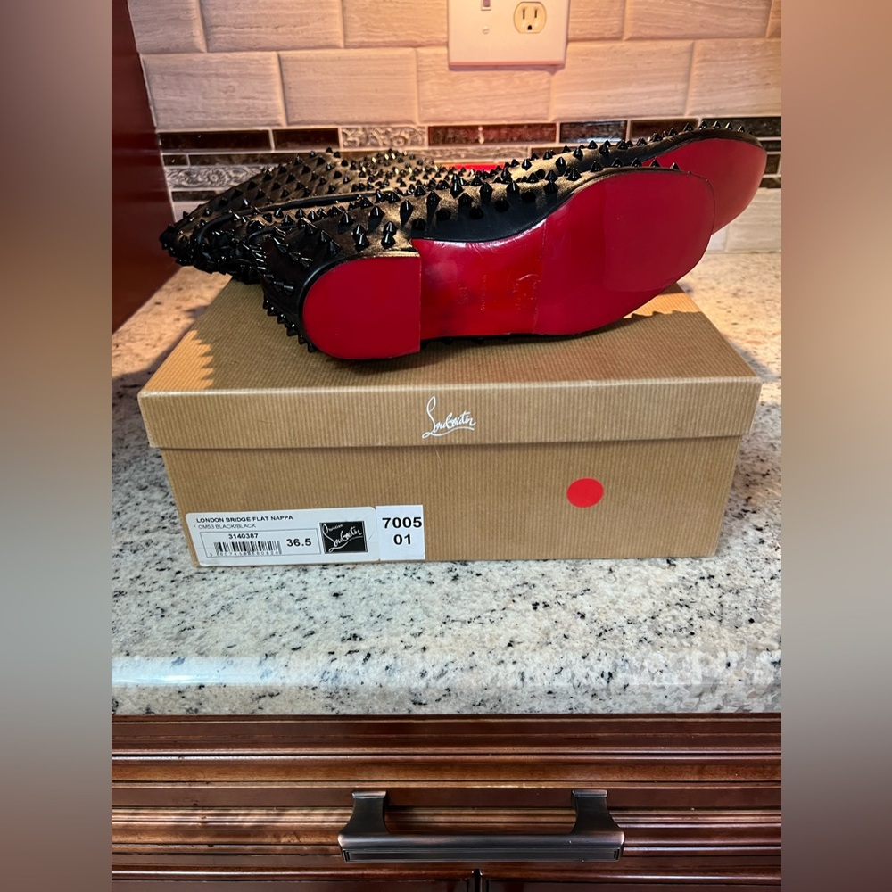 SOLD SOLD SOLD Christian Louboutin London Bridge Flat Nappa Boots - Picture 15 of 16